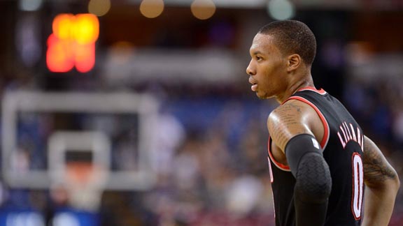 Oakland High grad Damian Lillard is leading one of the NBA's best teams this season.