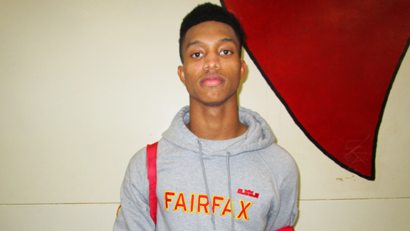 Lorne Currie Jr. helped L.A. Fairfax advance to the SoCal Open Regional final. The recent Long Beach St. commit was named third team all-state and moved up six sports to finish No. 19 in the final 2015 Cal-Hi Sports Hot 100. Photo: Ronnie Flores 