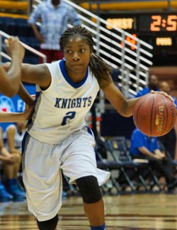 Senior guard Aarion McDonald of Brookside Christian is one of the state's most exciting players this season. Photo: Phillip Walton/SportStars.