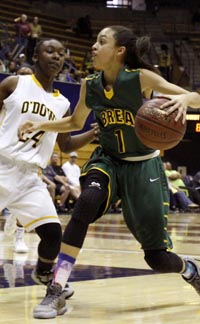Reili Richardson and team at Brea Olinda won't get back to CIF D3 state final, but may get to state finals in higher division. Photo: Willie Eashman.