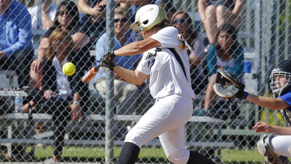 Senior Danielle Bowers of No. 12 San Jose Archbishop Mitty is one of the top hitters in Northern California. Photo: Luie Lopez/Prep2Prep.com.