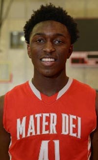 Last year's Mr. Basketball played at Arizona this season and will be in the NBA next year. Photo: Mater Dei H.S.