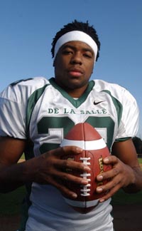 The late Terrance Kelly was a star for the Spartans in the first-ever TV game shown on ESPN in 2003. Photo: OregonLive.com.