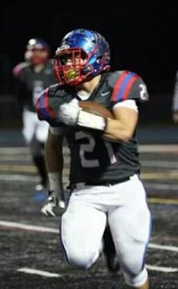 Luis Ramos should be a primary ball carrier this season in Clayton Valley's high-powered rushing offense. Photo: Jason Rogers/Clayton Valley.