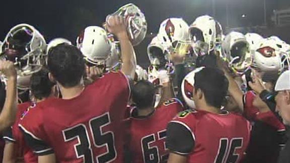 Bishop Diego of Santa Barbara is done playing, but results in CIF state bowl games could still give team an argument to be No. 1 in final mythical state rankings division. Photo: keyt.com.