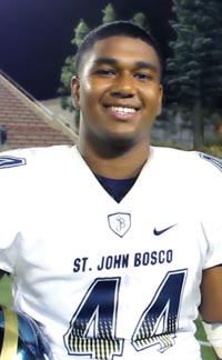 Callier's return next season ensures that Bosco will have a centerpiece player on defense. Photo: CollegeLevelAthletes.com.