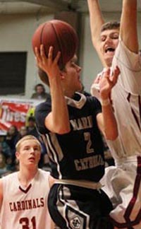 Joey Calcaterra is a junior to watch from Marin Catholic of Kentfield. Photo: Bill Schneider/VarsityPix.com.