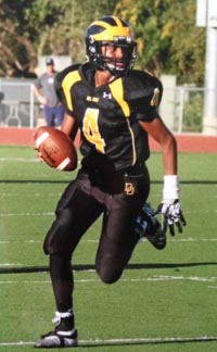 Del Oro QB Stone Smartt cut down on his mistakes in leading the Golden Eagles to last year's CIF Division II-AA state title. Photo: CollegeLevelAthletes.com.