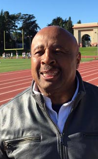 Calvin Jones, who is now a minister in the Bayview neighborhood in San Francisco, was a junior running back at Balboa of San Francisco in 1967. He was retroactively chosen as State Player of the Year in the late 1970s by Cal-Hi Sports. The next junior to gain the nod would not take place until this week. Photo: Harold Abend.