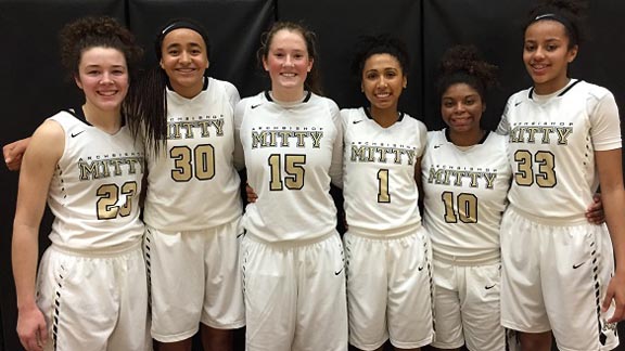 These super six from Archbishop Mitty of San Jose have helped the Monarchs rise to third in the state and will be difficult if either No. 1 St. Mary's of Stockton or No. 2 Miramonte plays them in the NorCal Open Division. Photo: Harold Abend.