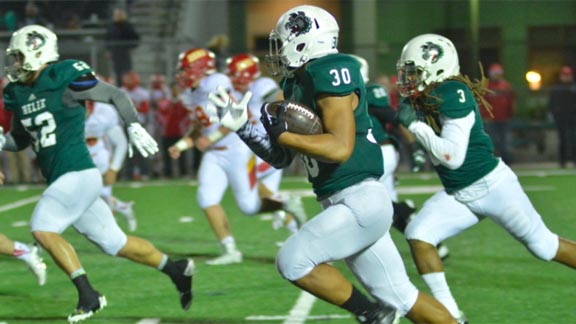 Junior linebacker Zeke Noa from Helix of La Mesa earned Defensive Player of the Year honors for the CIF San Diego Section. Photo: eastcountysports.com.