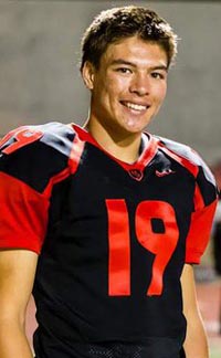 Sophomore Hank Bachmeier quarterbacked Murrieta Valley's offense to more than 800 yards last Friday. Photo: Twitter.com.