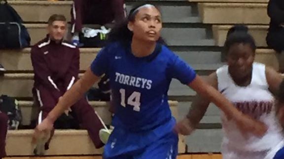 Mai-Loni Henson hopes to lead La Jolla Country Day to CIF San Diego Section Open Division title and then get high seed for SoCal playoffs. Photo: @TorreyAthletics/Twitter.com.