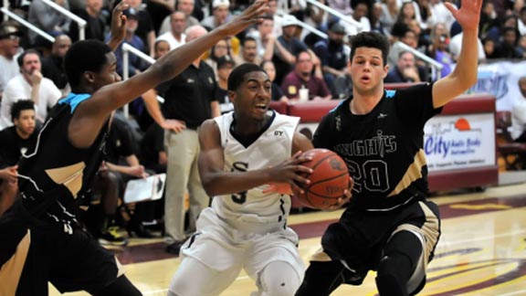 Terrance McBride and team at Sierra Canyon had a lot to prove in win last Friday over Bishop Montgomery in CIFSS Open Division. Photo: sierracanyonschool.org.