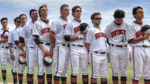 In addition to having a great team that may be the best in the nation this season, the Huntington Beach baseball program also has perhaps the best web site in the state. This image is from the site's home page. Photo: hbhsoilersbaseball.com.