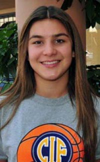 Amber Melgoza has been scoring at a record clip since last season for Santa Barbara. Photo: sbhsathletics.org.