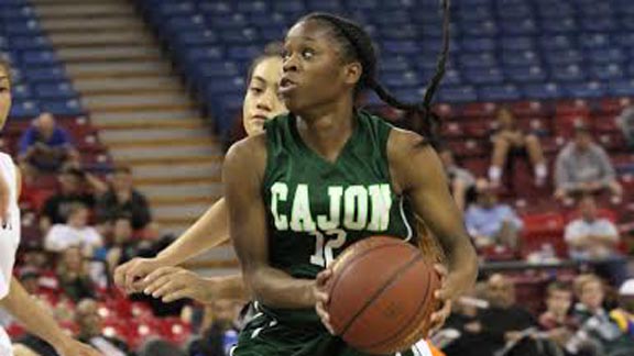 Tyla Turner hit for 17 points in CIF D2 state final. Photo: Willie Eashman.