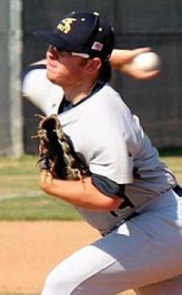 Jack Cunningham from West Ranch of Valencia tossed his school's first-ever no-hitter last week. Photo: westranchbaseball.com.