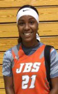 Shanaijah Davidson from Pioneer of Woodland was one of the top scorers in the Sac-Joaquin Section. Photo: premierball.com.