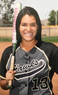 Sandra Rodriguez from Knight of Palmdale was SoCal Player of the Week after she had 11 RBI in one game. Photo: Courtesy family friend.