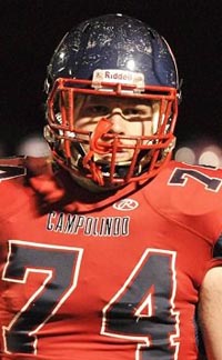 In addition to playing at a very high level in two sports, Campolindo's Sterling Strother achieved the type of academic record that got him accepted to Yale. Photo: Prep2Prep.com.