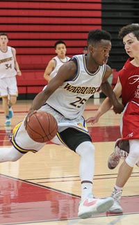 Darne Dockett was a standout for Alameda St. Joseph Notre Dame last season when it won CIF D5 state title and shined for Bay Area Warriors. Photo: Berry Evans III/SportStarsMagazine.