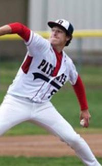 Kevin Duffy from Beyer of Modesto threw two no-hitters among three starts he had during middle of the season for 23-6 team. Photo: ncsasports.org.