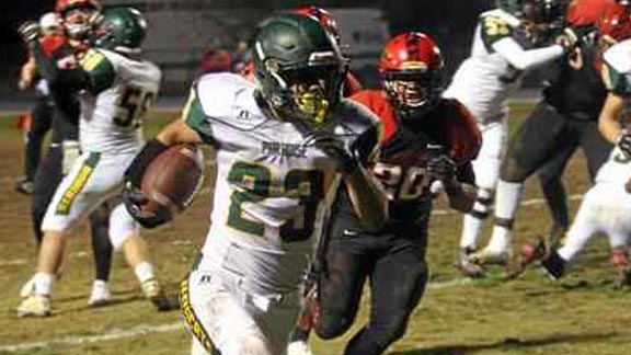 Paradise wasn't its usual self last year at 4-7, but the return of senior running back Austin Garber, who rushed for 1,865 yards and scored 22 touchdowns, gives high hopes for a return to more normal win-loss totals. Photo: ParadisePost.com.