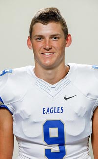 Santa Margarita tight end Grant Calcaterra has committed to Oklahoma. Photo: eaglesfootball.com