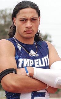 Inderkum has one of the top tight ends in the nation in Josh Falo. Photo: Hudl.com.