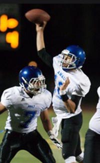 Analy's Jack Newman passed for nearly 9,000 yards and 114 TDs in his prep career. Photo: ncsasports.com.