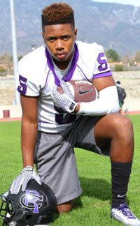 Jaylon Redd has been a standout cornerback for Rancho Cucamonga since his sophomore season. Photo: VarsityPreps.com.