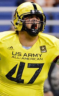 Eddie Vanderdoes of Placer played in U.S. Army All-American Game. He's now at UCLA. Photo: alchetron.com.