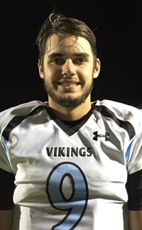 Pleasant Valley of Chico QB Kyle Lindquist is shown after he helped team get a win over Napa. Photo: Harold Abend.