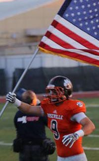 There's been some happy flag waving at Roseville games so far this season. Photo: rosevilletigers.org.