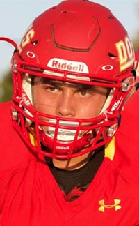 Shawn Poma scored the first two TDs for No. 7 Cathedral Catholic in its win Friday against Point Loma. Photo: Hudl.com.