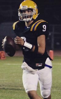 Tristan Meyer of La Mirada just got his first offer from Sacramento State. If he keeps throwing seven TD passes in a game, more may come. Photo: Twitter.com.