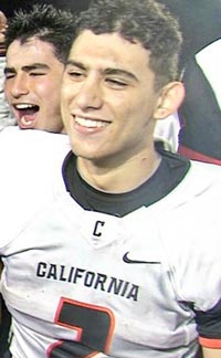 Carlos Gomez and team at California of San Ramon will take on Antioch in this week's NCS D1 semifinals. Photo: Cal-Hi Sports Bay Area.