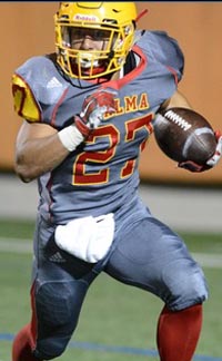 Emilio Martinez has been a standout for three seasons at Palma of Salinas and is getting D1 college offers. Photo: ncsasports.org.