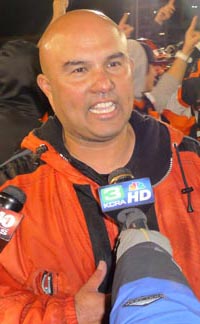 Vacaville head coach Mike Papadopolous has had a lot of experience guiding deep playoff runs for his teams. Photo: Mark Tennis.