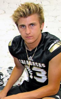 Tristan Gebbia broke CIFSS single-season yardage record and probably would have done same for career TDs had not team lost in SoCal finals. Photo: @SPORTSRECRUITS/D1BOUND.COM