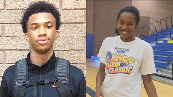 Two of this week's SoCal/NorCal honorees are Marvin Bagley of Sierra Canyon and Kameron Taylor of Bakersfield Christian. Photos: Twitter.com & turnto23.com.