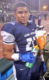 Sierra Canyon and RB Bobby Cole are one of just four unbeaten teams left in the state. Photo: #D1BoundNation/Twitter.com.