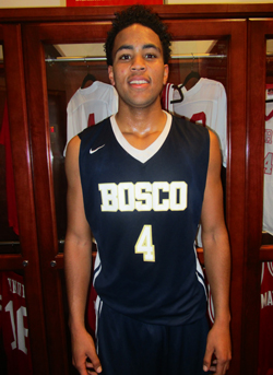 J.J. Watson of St. John Bosco is a senior guard who averaged 20.9 ppg as a junior. Photo: Ronnie Flores.