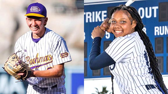 State Softball/Baseball Players of Week